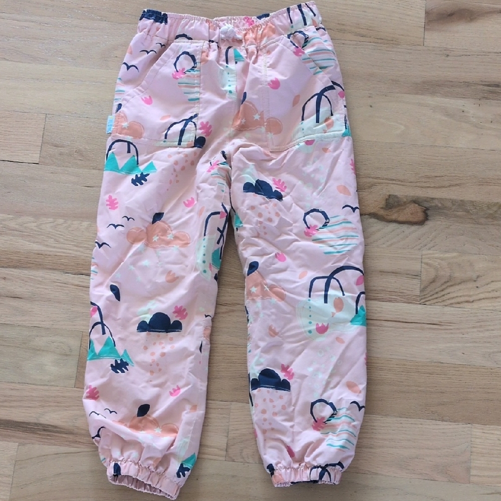 Kids Pink Patterned Bottoms